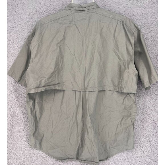 Cabela's Men's Outdoor Shirt Gray Vented Fishing Camping Size XL REG - Picture 12 of 16